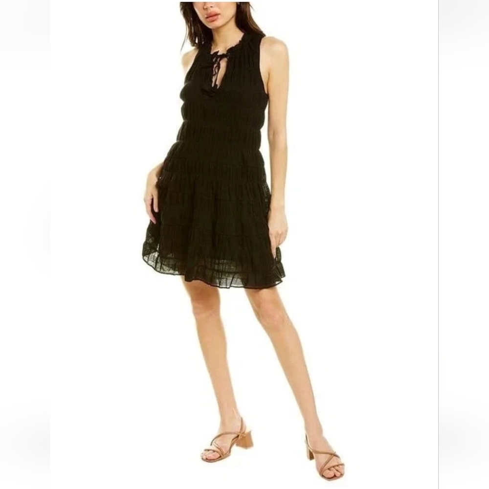 Elegant Black Halter Dress